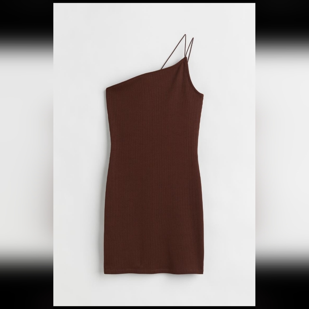 One Shoulder Strappy Dress